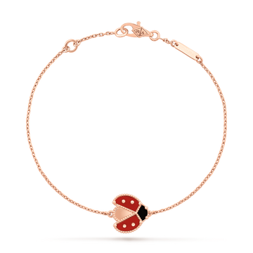 Браслет Lucky Spring, божья коровка с раскрытыми крылышками