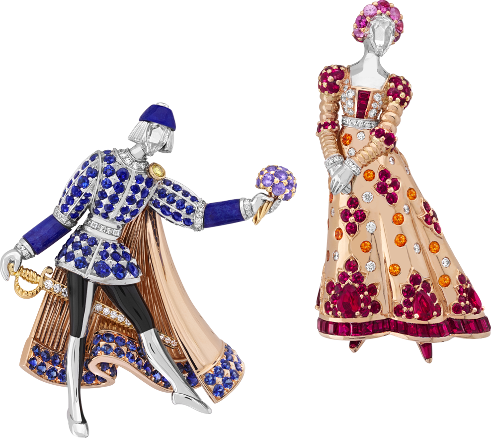 Van Cleef & Arpels - Броши Romeo & Juliet
